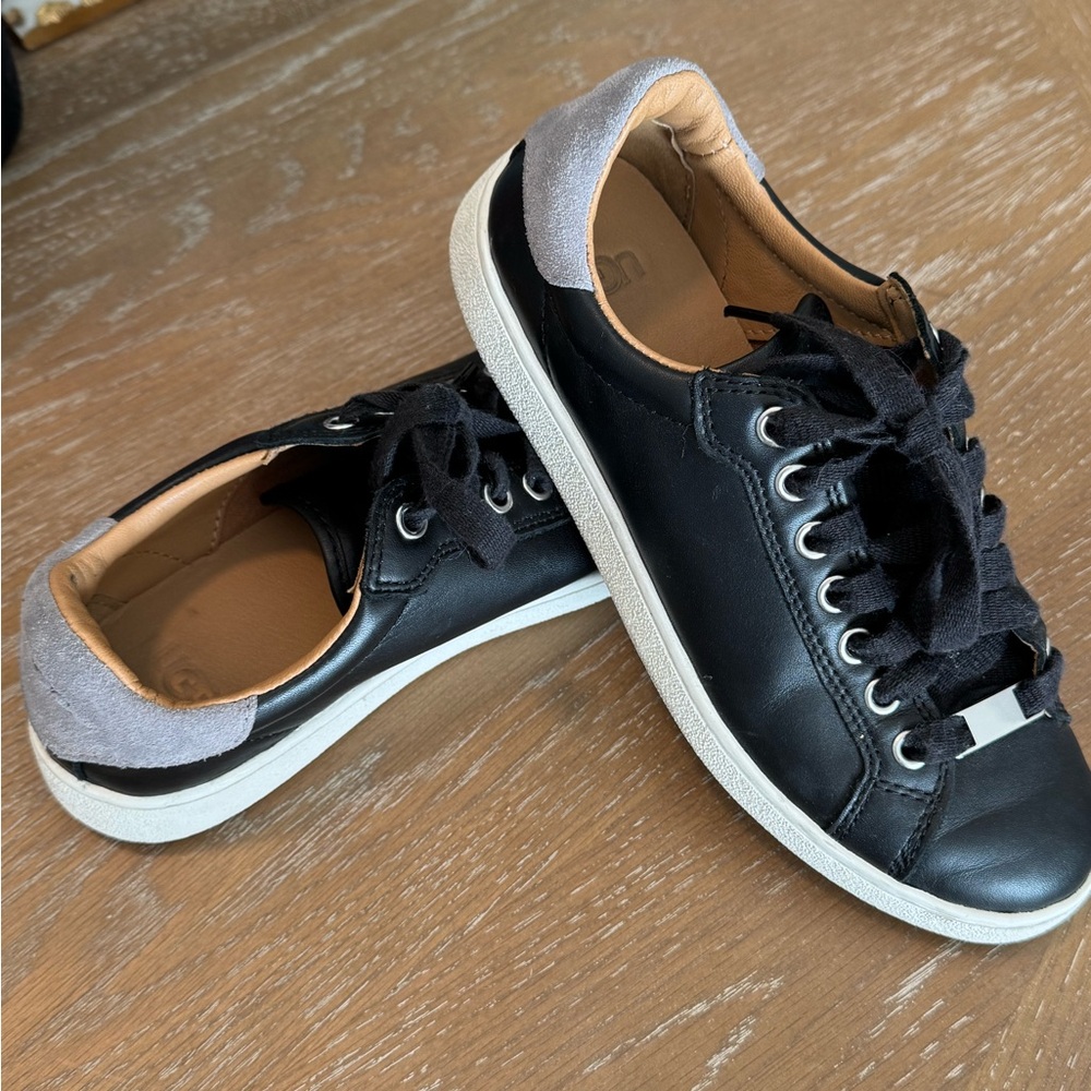 UGG Black and Gray Sneakers with Minimalist Design